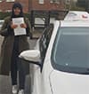 Sameria, after passing their driving test