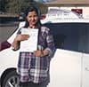 Pavi, after passing their driving test