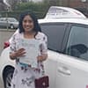 Abi, after passing their driving test